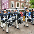 Marching band on Delft Blue Day